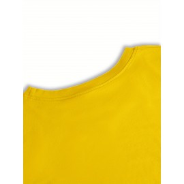 Women's Casual Short-Sleeve T-Shirt with 