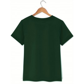 Women's Casual Short-Sleeve T-Shirt with 